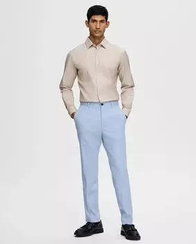 Мужские брюки узкого кроя Selected, синий