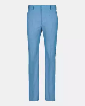 Мужские брюки в светло-голубом костюме Pierre Cardin, голубой