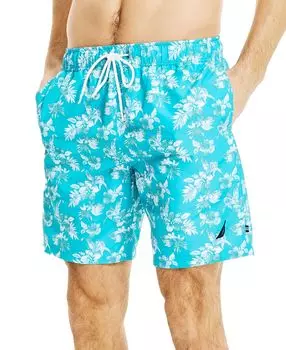 Мужские быстросохнущие плавки с цветочным принтом 8 дюймов Nautica
