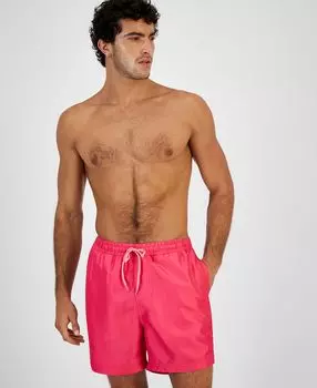 Мужские быстросохнущие плавки solid 5 обычной посадки inc, созданные для macy's INC International Concepts