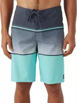 Мужские быстросохнущие шорты O'Neill Lennox Stripe, 21 дюйм, бирюзовый