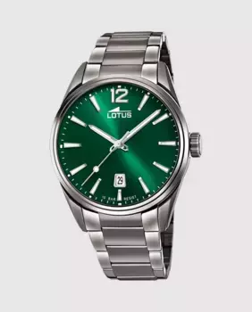 Мужские часы 18684/4 Chrono из серой стали LOTUS, серый