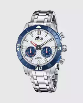 Мужские часы 18810/1 Connected из серебристой стали LOTUS, серебряный