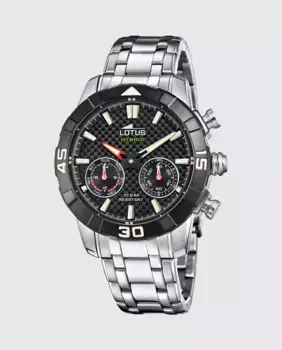 Мужские часы 18810/2 Connected из серебристой стали LOTUS, серебряный