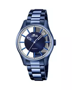 Мужские часы 18904/1 Excellence из синей стали LOTUS, синий