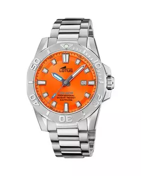 Мужские часы 18926/3 Diver из серебристой стали LOTUS, серебро