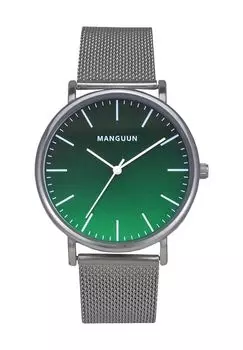 Мужские часы 3724 Manguun, зеленый