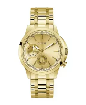 Мужские часы 44 мм gw0490g2 Guess, желтый