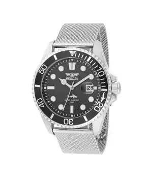 Мужские часы 47172 Pro Diver Quartz Multifunction с черным циферблатом Invicta, черный