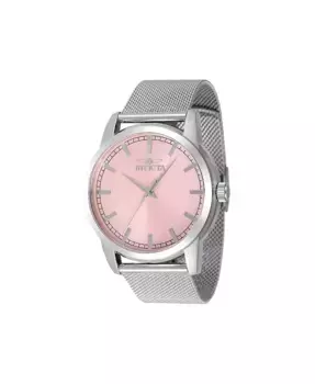 Мужские часы 48510 Celestial Quartz 3 Hand с розовым циферблатом Invicta, розовый