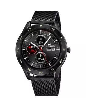 Мужские часы 50010/A Smartwatch Collection из черной стали LOTUS, черный