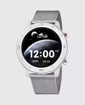 Мужские часы 50020/1 Умные часы из серебристой стали LOTUS, серебряный