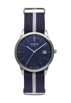 Мужские часы 7342-3 ZEPPELIN, цвет Silber Blau