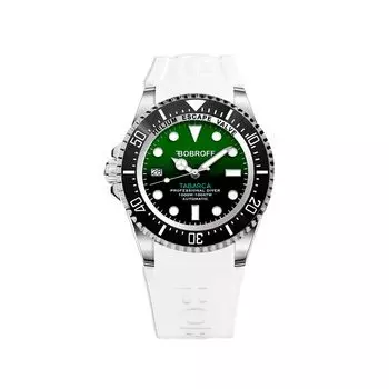 Мужские часы Bobroff Silicone, белый
