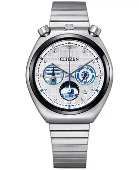 Мужские часы-браслет из нержавеющей стали Star Wars R2-D2 38 мм Citizen