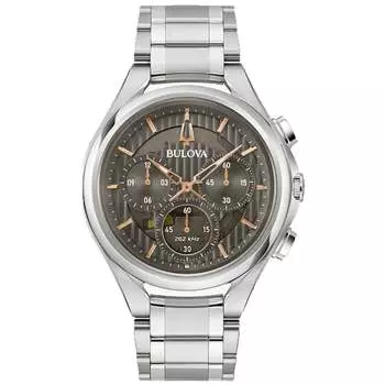 Мужские часы Bulova Curv Grey Dial
