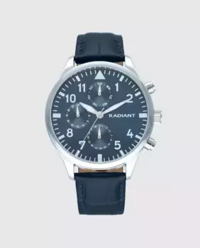 Мужские часы Caiman RA612705 с синтетической кожей и синим ремешком Radiant, синий