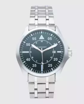 Мужские часы Cary RA665201 из стали с серебряным ремешком Radiant, серебряный