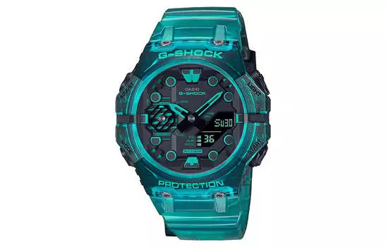 Мужские часы CASIO, Бирюзовый синий