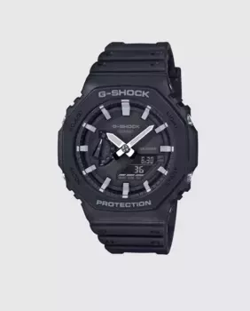 Мужские часы Casio G-Shock GA-2100-1AER из черной смолы, черный