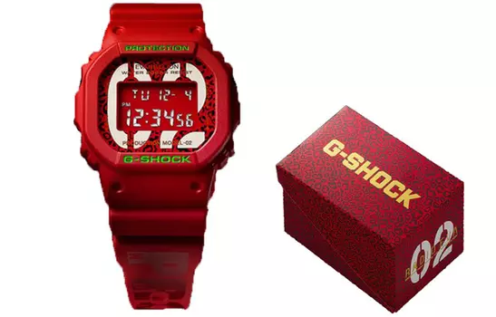 Мужские часы CASIO, Красный