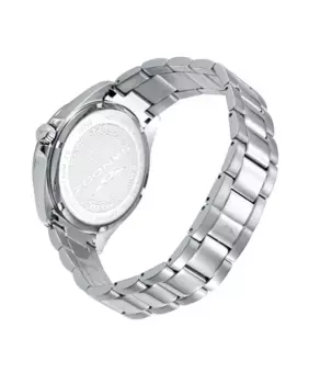 Мужские часы Casuel со стальным корпусом и браслетом Sandoz, серебряный