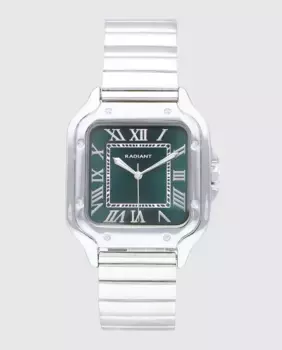 Мужские часы Chris him RA664201 из стали с серебряным ремешком Radiant, серебряный