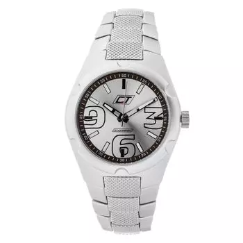 Мужские часы Chronotech Steel, серебряный
