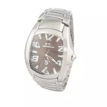Мужские часы Chronotech Steel, серебряный