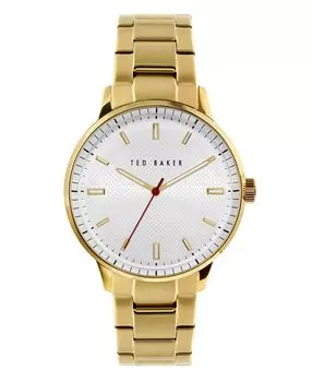 Мужские часы Cosmop с золотистым браслетом из нержавеющей стали, 42 мм Ted Baker