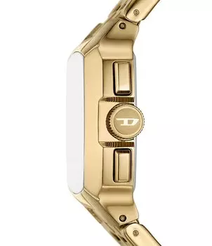 Мужские часы Diesel Cliffhanger Chronograph с золотым браслетом из нержавеющей стали, золотой