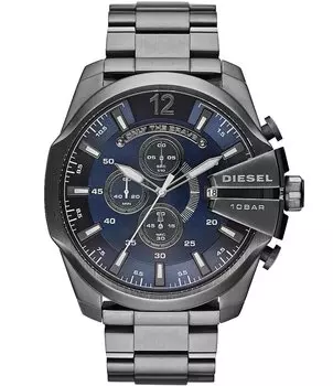 Мужские часы Diesel Mega Chief с хронографом, серый