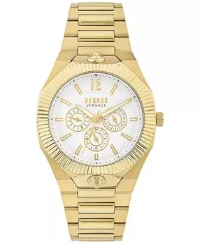 Мужские часы Echo Park с золотым браслетом из нержавеющей стали, 42 мм Versus Versace