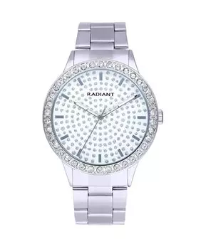 Мужские часы Eclipse 43 мм RA578204 со стальным и серебряным ремешком Radiant, серебро