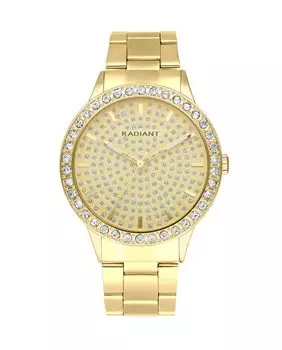 Мужские часы Eclipse 43 мм RA578205 со стальным и золотым ремешком Radiant, золотой