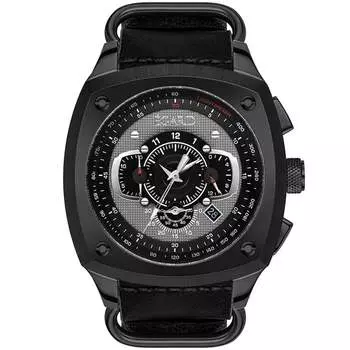 Мужские часы Egard V1-Viking Suri с серым циферблатом, серый