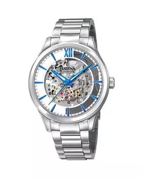 Мужские часы F20630/2 из серебристой стали Festina, серебро