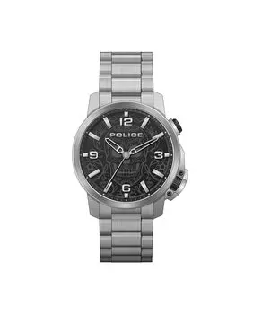 Мужские часы Ferndale PEWJJ2110003 со стальным и серебряным ремешком Police, серебро