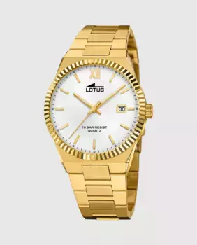 Мужские часы Freedom 18837/1 из золотой стали LOTUS, золотой