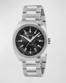 Мужские часы GG2570 41 мм с браслетом из нержавеющей стали Gucci
