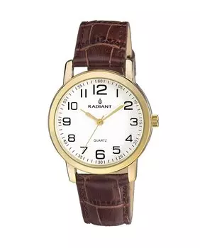 Мужские часы Grand RA281604 из искусственной кожи с коричневым ремешком Radiant, коричневый