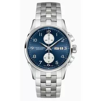 Мужские часы Hamilton Jazzmaster Maestro Auto Chrono 41 H32576141, синий