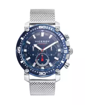 Мужские часы Heat со стальным корпусом и браслетом Viceroy, серебрянный