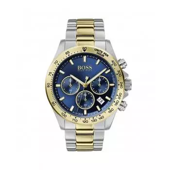 Мужские часы Hero Sport Lux с хронографом 1513767 Hugo Boss, серебряный