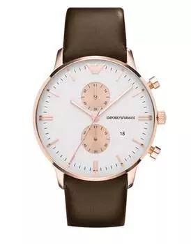 Мужские часы-хронограф AR0398 Emporio Armani, розовый
