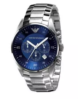 Мужские часы-хронограф AR5860 Emporio Armani, серебряный