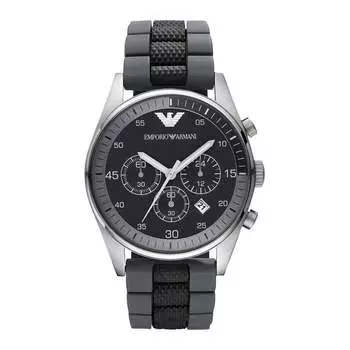 Мужские часы-хронограф AR5866 Emporio Armani, серебряный