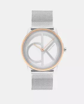 Мужские часы Iconic 25200033 Steel Mesh Calvin Klein, серебро
