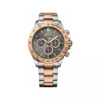 Мужские часы Ikon с хронографом 1513339 Hugo Boss, розовый