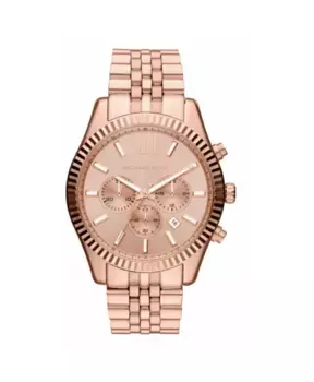 Мужские часы из нержавеющей стали розового золота Michael Kors, розовый